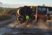 Les Franqueses repara el asfalto en varios puntos del municipio