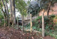 Les Franqueses restaura un tramo de la riera Carbonell y dos balsas de riego