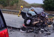 Grave accidente en la C-59 deja dos heridos graves y uno leve en Palau-solità i Plegamans