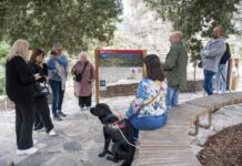 Sant Miquel del Fai facilita la visita a invidentes con audiodescripciones