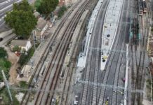 Montcada-Bifurcació pone en marcha la nueva playa de vías