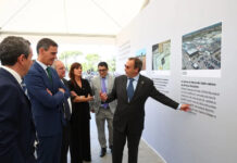 El presidente del Gobierno Pedro Sánchez acude a Lliçà de Vall para poner la primera piedra de la nueva planta de Grifols