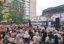 Los socialistas reúnen 600 personas en la Fiesta de la Rosa de Mollet