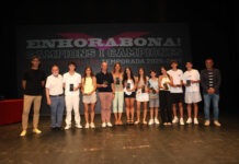 Parets ret homenatge als millors esportistes i equips d’aquesta temporada