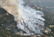Estabilizado el incendio de Sant Quize Safaja que ha quemado unas 100 hectáreas