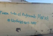 Parets condena las pintadas homófobas aparecidas en el instituto Torre de Malla