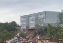La Escola Vallès de Granollers permanecerá cerrada este martes por los daños del temporal